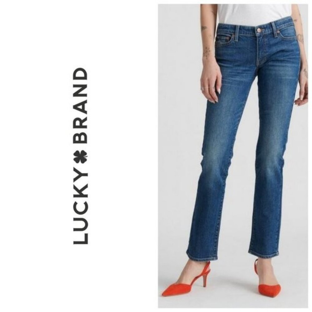 Lucky Brand Sweet N Straight Womens Blue Jeans Size 2 / 26 R